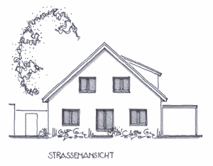 Haus mit Einliegerwohnung / Zweifamilienhaus - Massivhaus Mnsterland Steinfurt - Ansicht