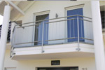 Balkon, Oberbelag, Geländer - Baubeschreibung, Bauleistungsbeschreibung