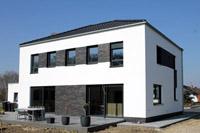 Moderne Massivhaus Stadtvilla, Architektenhaus in Oelde, NRW